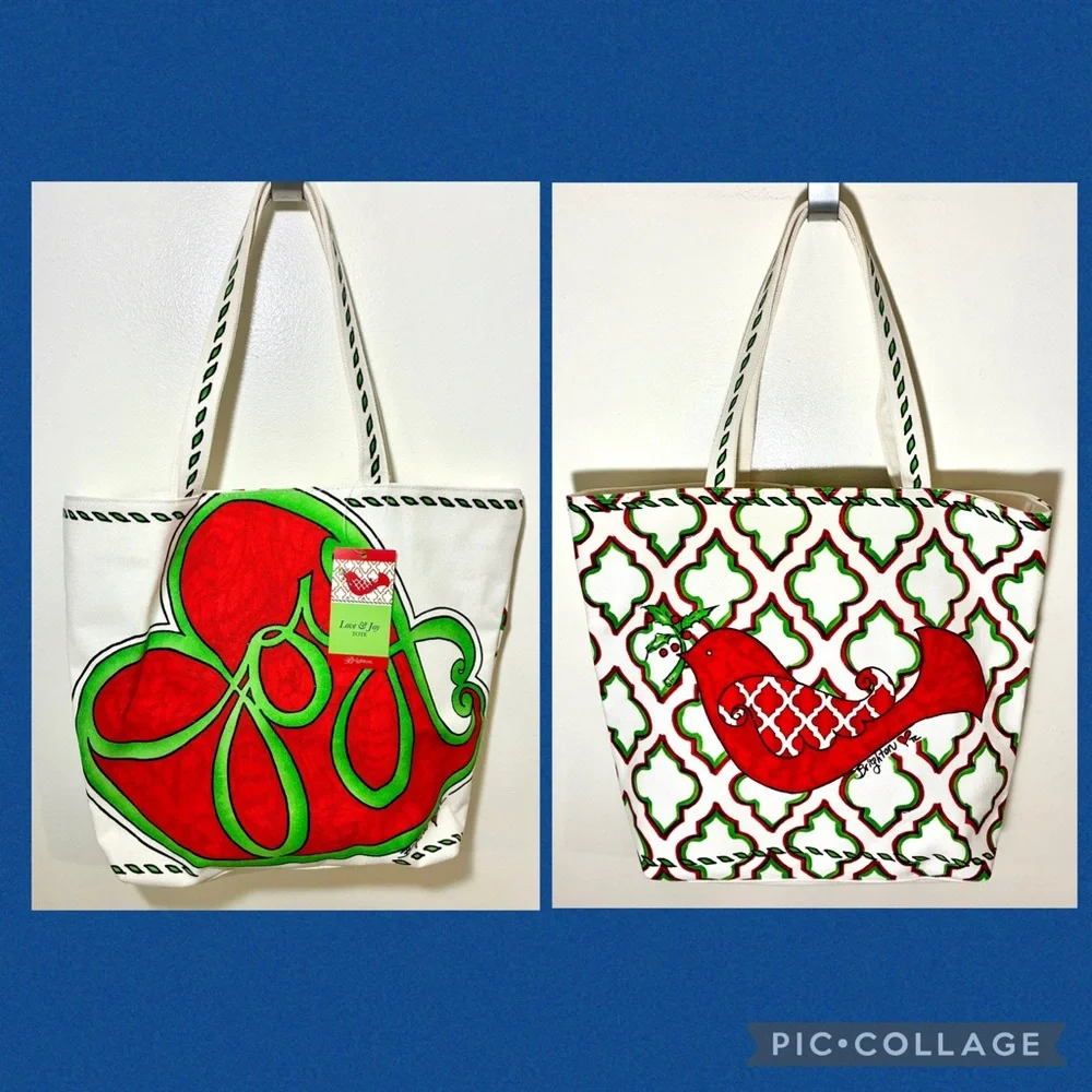 Brighton Peace, Love & Joy Tote Bag